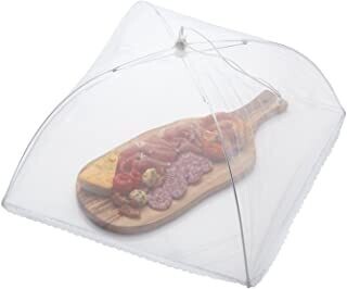 Paramosche / campana di stoffa a rete, quadrata