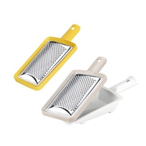 Grattugia inox/contenitore plastica Cosmoplast 146