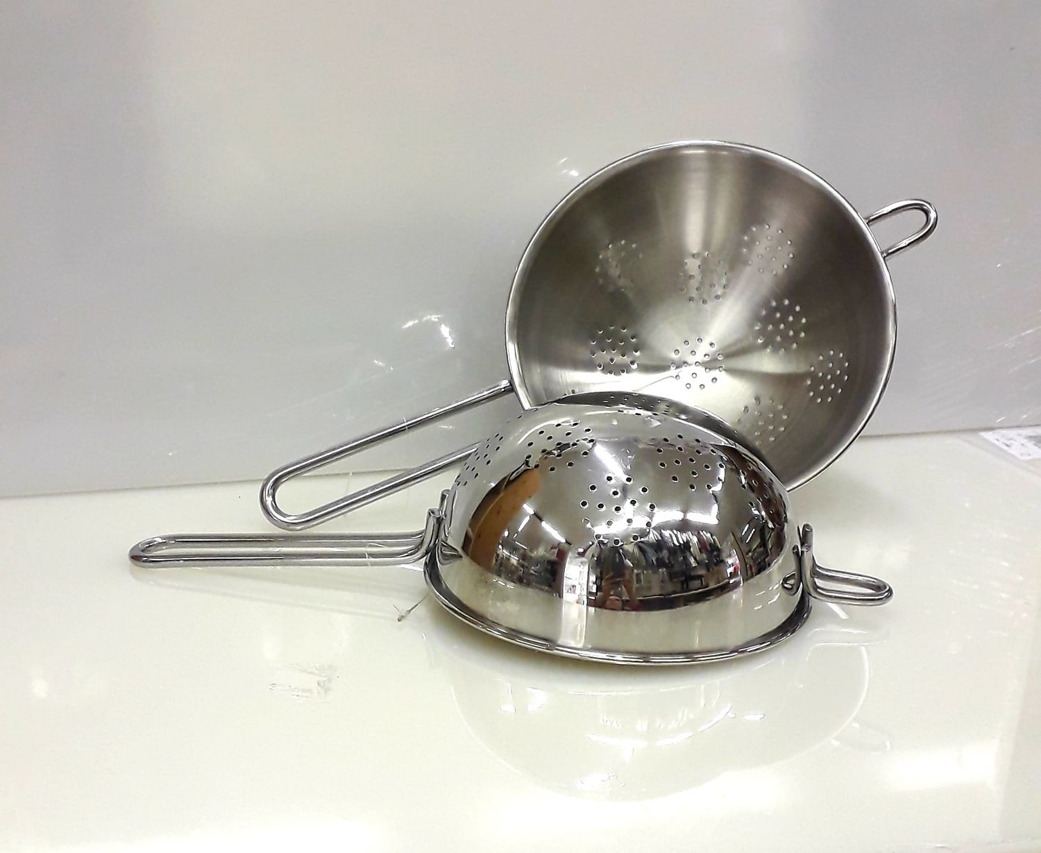 Colino / colabrodo inox 1 manico Montini Colino / colabrodo inox 1 manico Montini