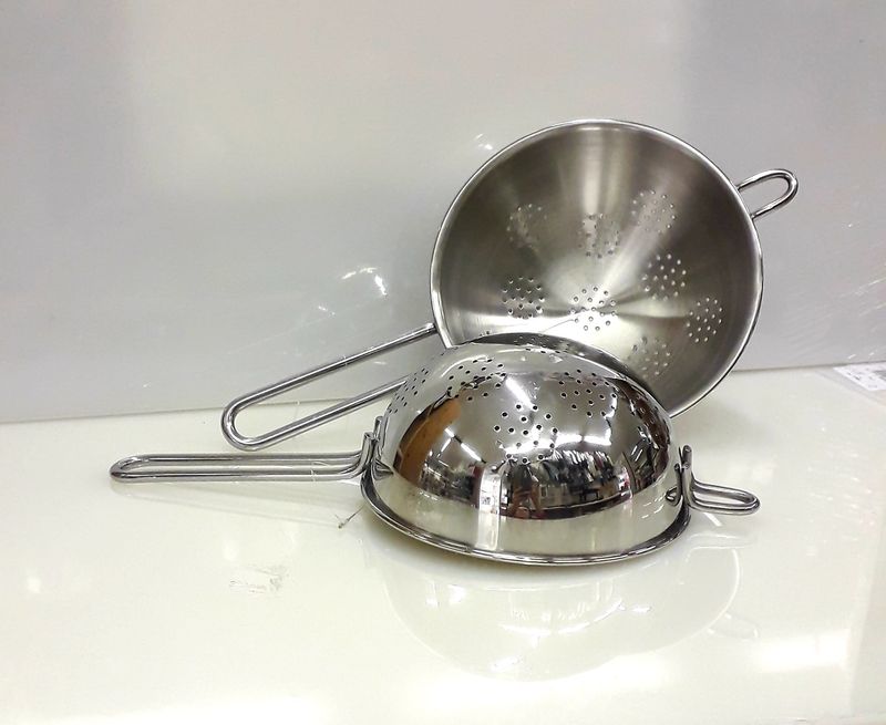 Colino / colabrodo inox 1 manico Montini