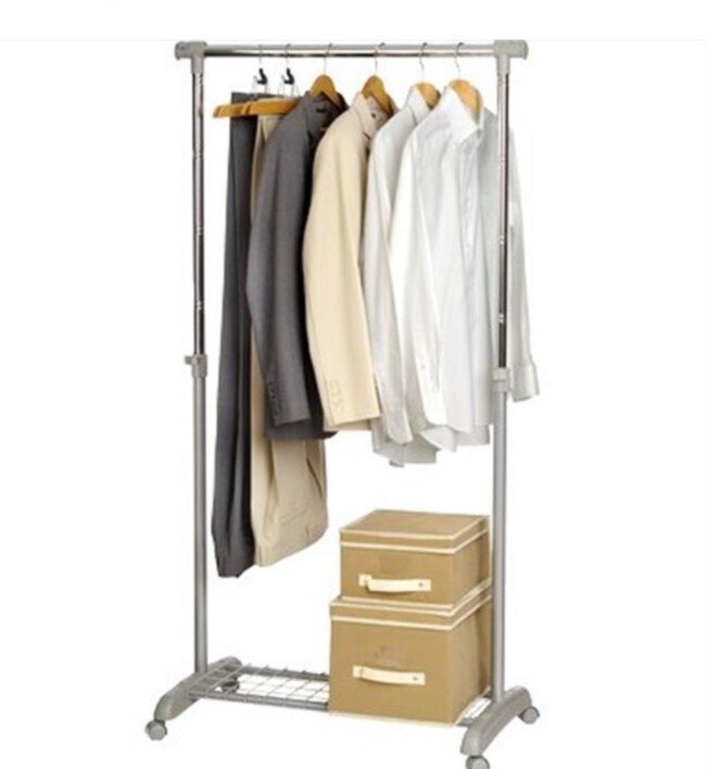 Appendiabiti Gastone singolo con ruote Appendiabiti Gastone singolo con ruote