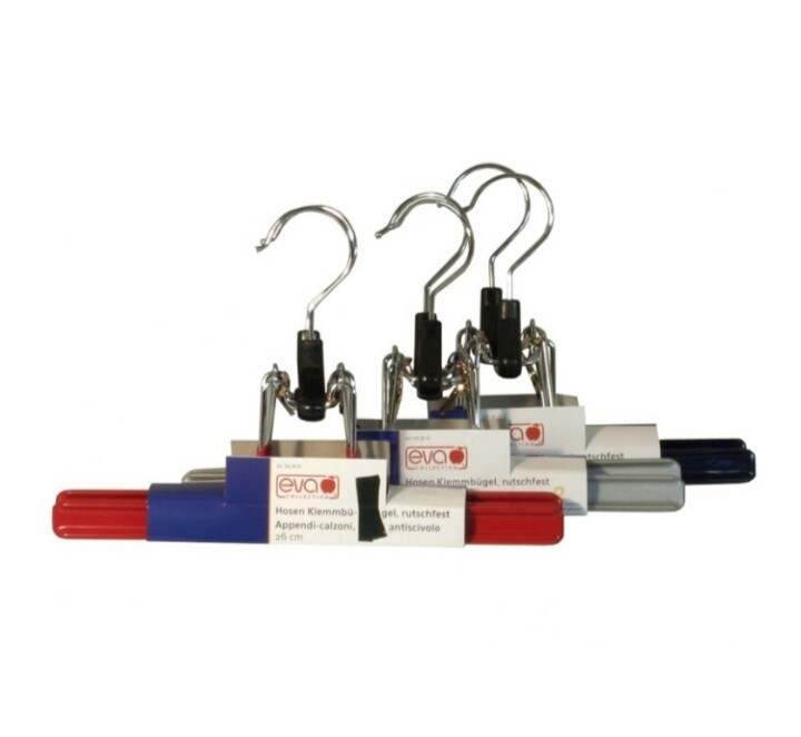 Appendicalzoni a pinza antiscivolo rivestiti in pvc conf.2 pezzi Appendicalzoni a pinza antiscivolo rivestiti in pvc conf.2 pezzi