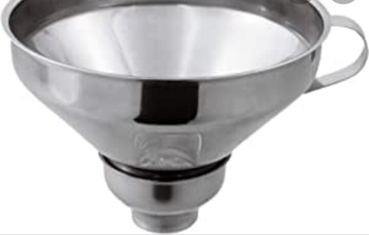 Imbuto invasatore acciaio con riduttore Calder Imbuto invasatore acciaio con riduttore Calder