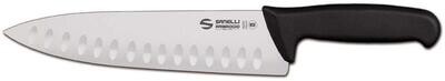 Coltello trinciante cuoco, lama alveolata S347 Supra Sanelli Ambrogio Coltello trinciante cuoco, lama alveolata S347 Supra Sanelli Ambrogio