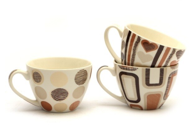 Tazza latte Brownie senza piatto