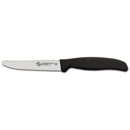 Coltello tavola, lama dentata, S672 Supra Sanelli Ambrogio
