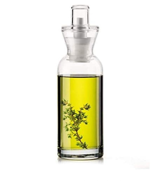 Oliera / acetiera / ampolla Perfect Dressing Guzzini vetro con salvagoccia