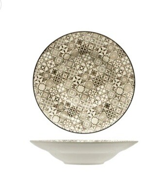 Piatto pasta bowl Sintra nut Lioness cm.27,8 Piatto pasta bowl Sintra nut Lioness cm.27,8