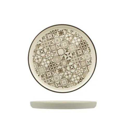 Piatto Sintra nut Lioness tondo nordic cm.27 Piatto Sintra nut Lioness tondo nordic cm.27