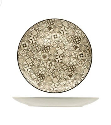 Piatto Sintra nut Lioness tondo piano