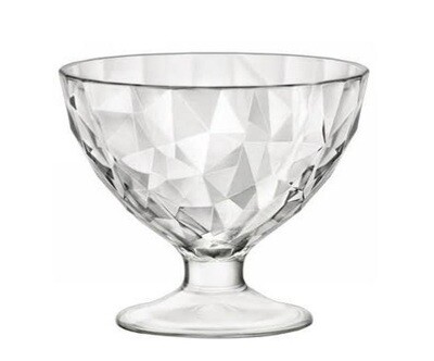 Coppetta Diamond con piede in vetro Bormioli Coppetta Diamond con piede in vetro Bormioli