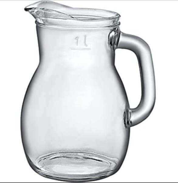 Brocca / caraffa Bistrot in vetro Bormioli