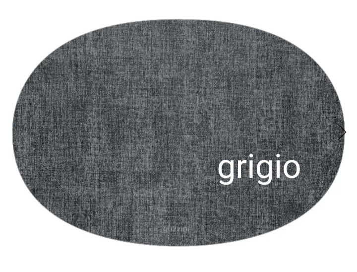 Tovaglietta Fabric ovale Guzzini Tovaglietta Fabric ovale Guzzini, Colore: grigio