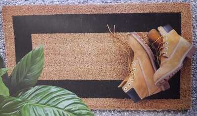 Zerbino / tappeto velcoc cocco+gomma cm.90