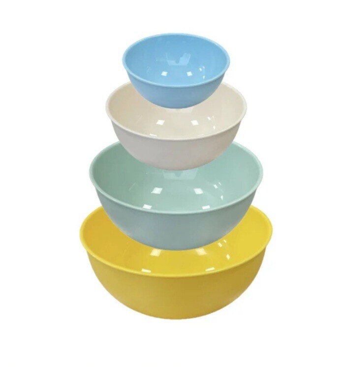 Insalatiera / ciotola Jolly Guzzini plastica - Set 4 pezzi