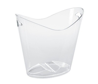 Secchiello champagne Rio plastica ovale Cosmoplast