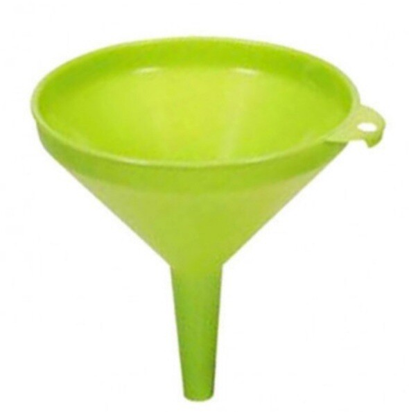 Imbuto plastica colorato, grande cm.16