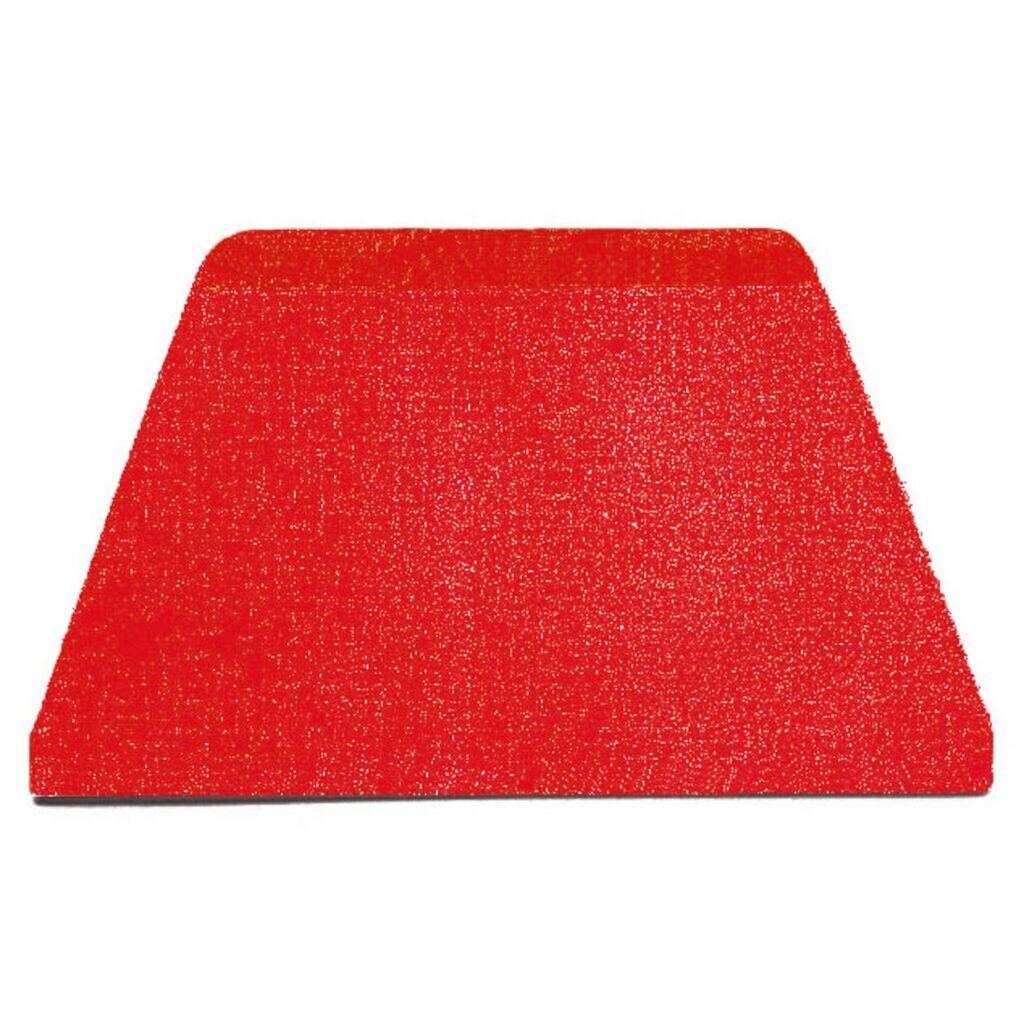Spatola/raschietto plastica rosso