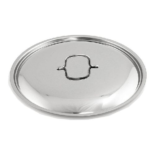 Coperchio acciaio inox Daisy con pomolo a ponticello Montini