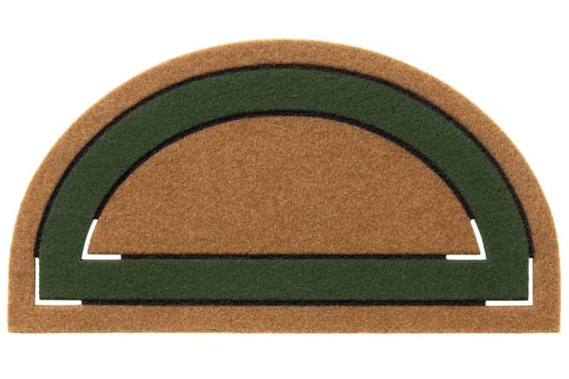 Zerbino / tappeto asciugapasso Side agugliato semicerchio cm.75 Zerbino / tappeto asciugapasso Side agugliato semicerchio cm.75