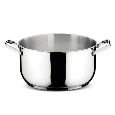 Casseruola fonda 2 maniglie Sfiziosa Lagostina acciaio inox 18/10