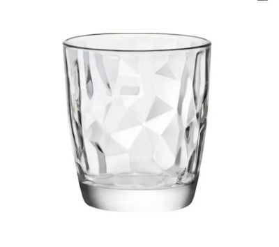 Bicchiere Diamond vetro Bormioli cl.30,5 bianco Bicchiere Diamond vetro Bormioli cl.30,5 bianco