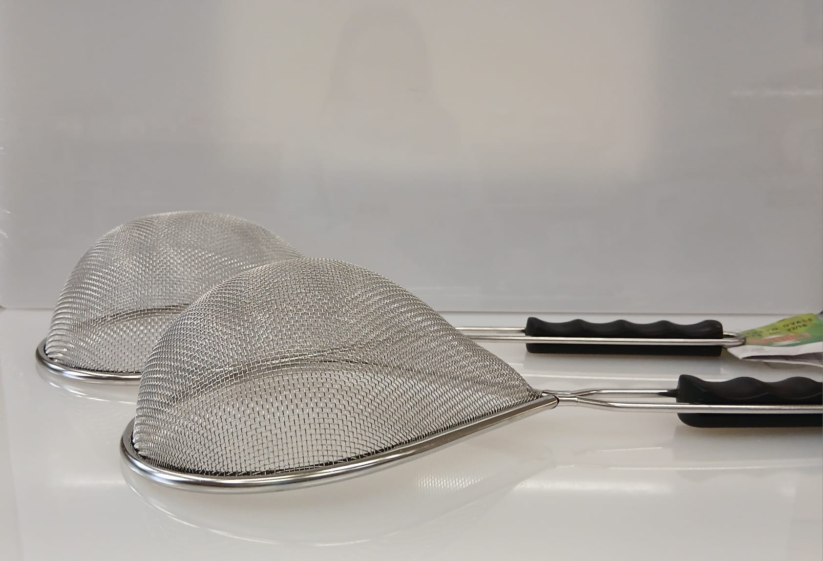 colino / colatutto ovale con rete inox