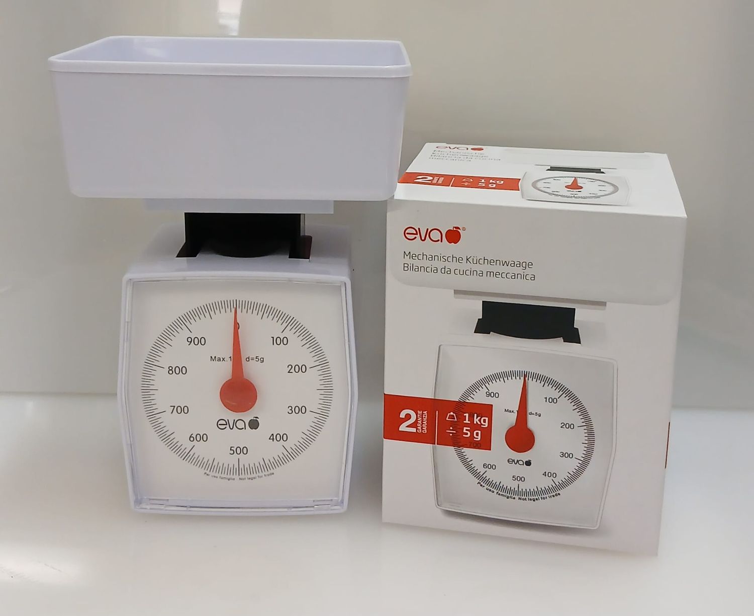 Bilancia cucina meccanica plastica kg.1 Eva Bilancia cucina meccanica plastica kg.1 Eva