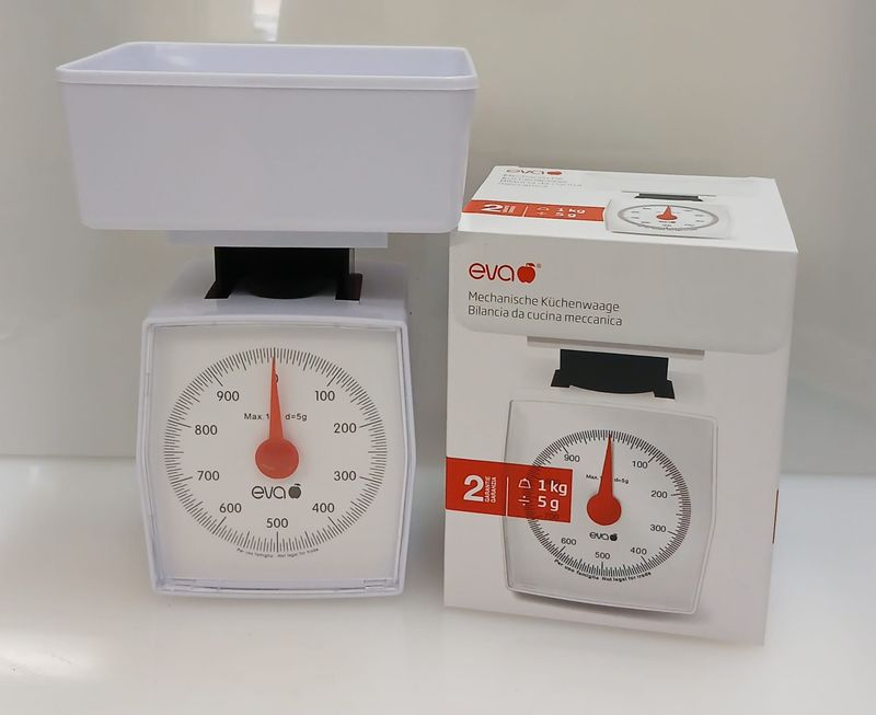 Bilancia cucina meccanica plastica kg.1 Eva Bilancia cucina meccanica plastica kg.1 Eva