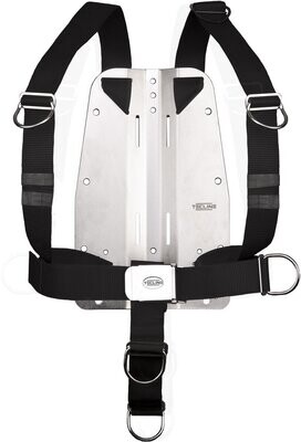 Harness Tecline Komfort (einstellbar) mit 3 mm Edelstahl-Backplate