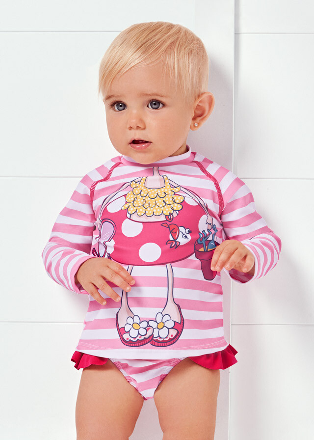 Swimwear baby girl Camellia