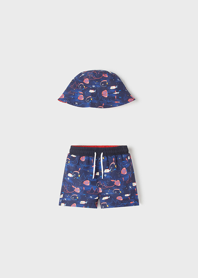 Swimwear outfit baby boy watermelon