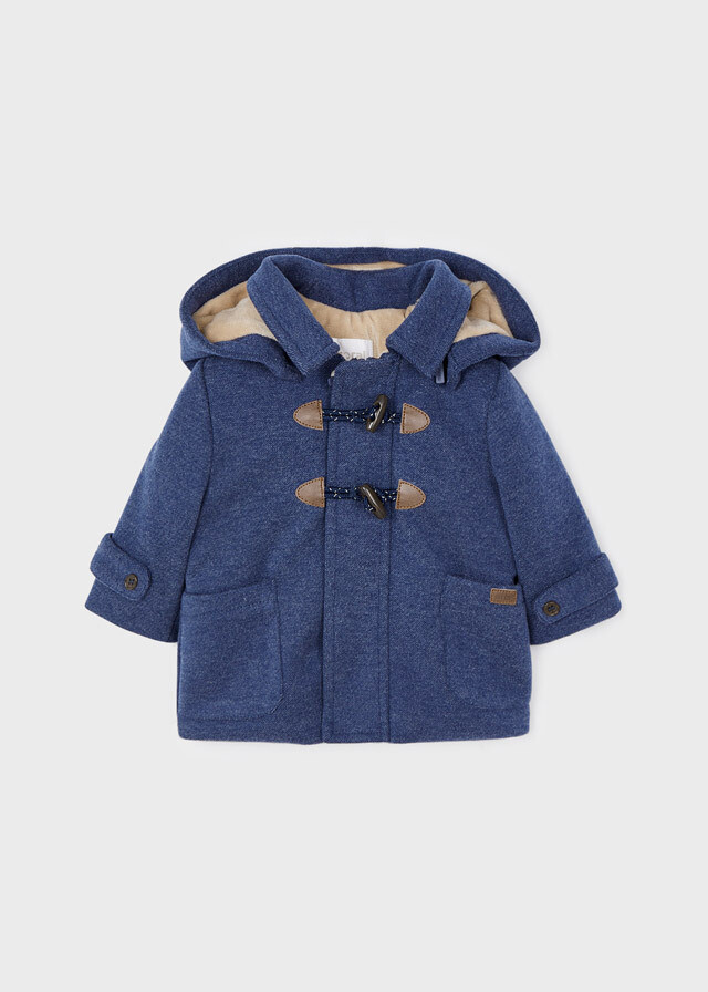Navy Blue Baby montgomery-type coat