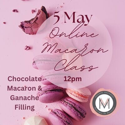 Online Class: Chocolate Macaron and Ganache Filling