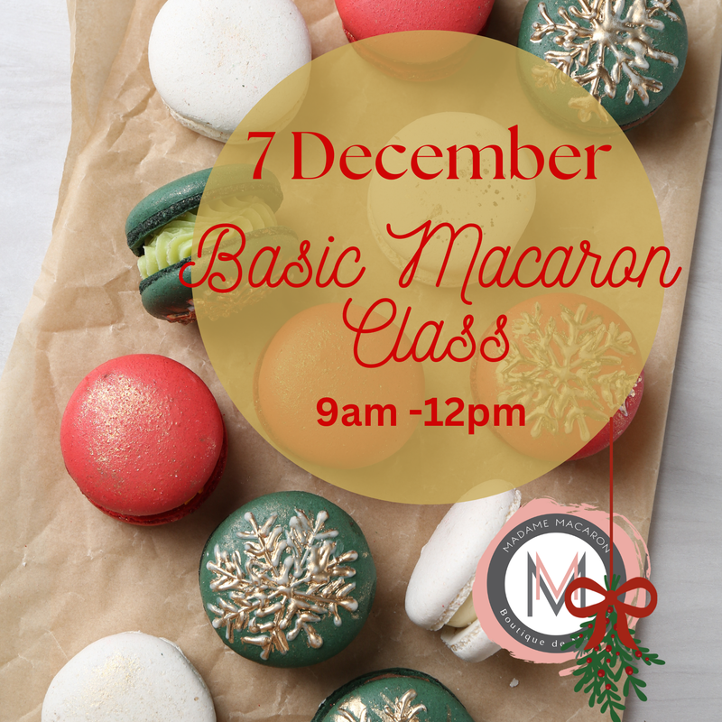 Basic Macaron Class 7 December 2024