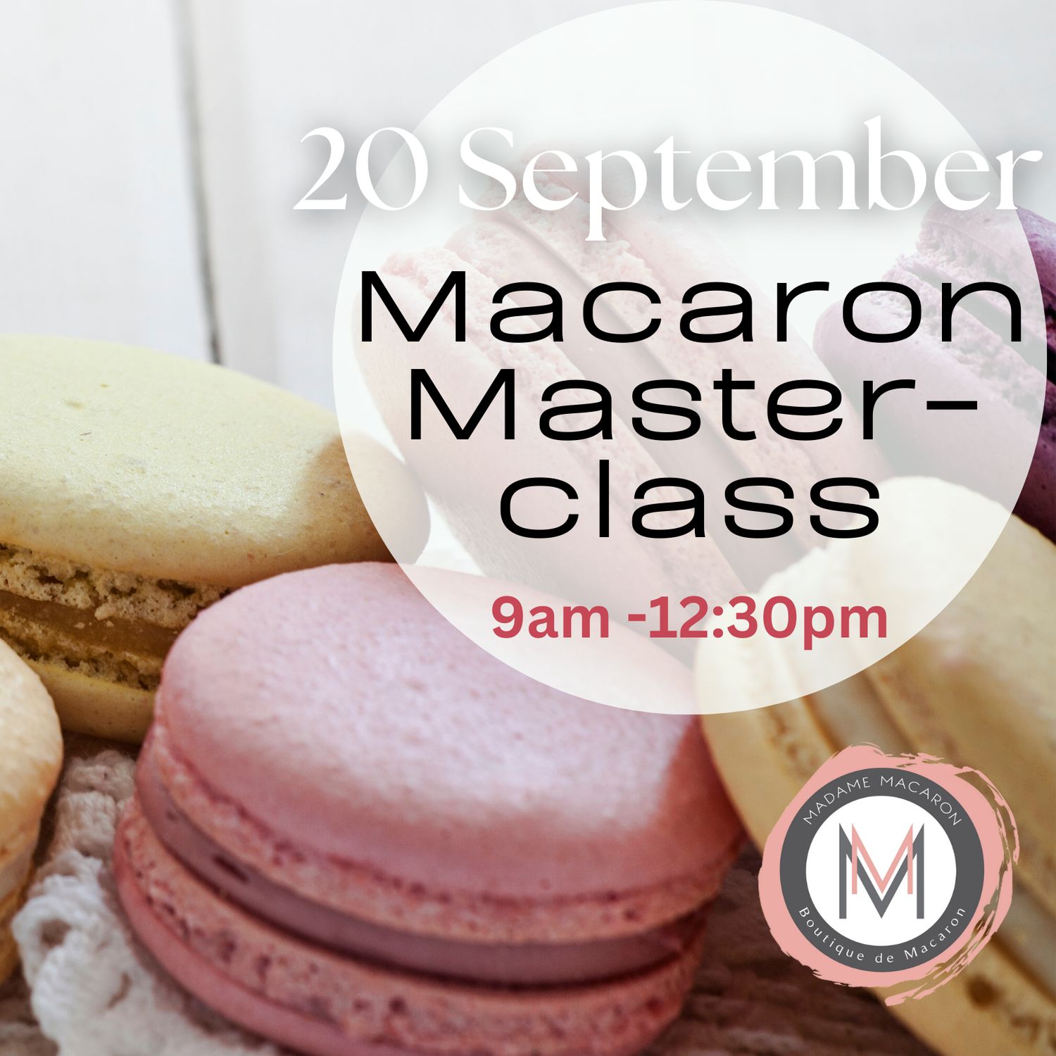 Macaron Masterclass 20 September 2025