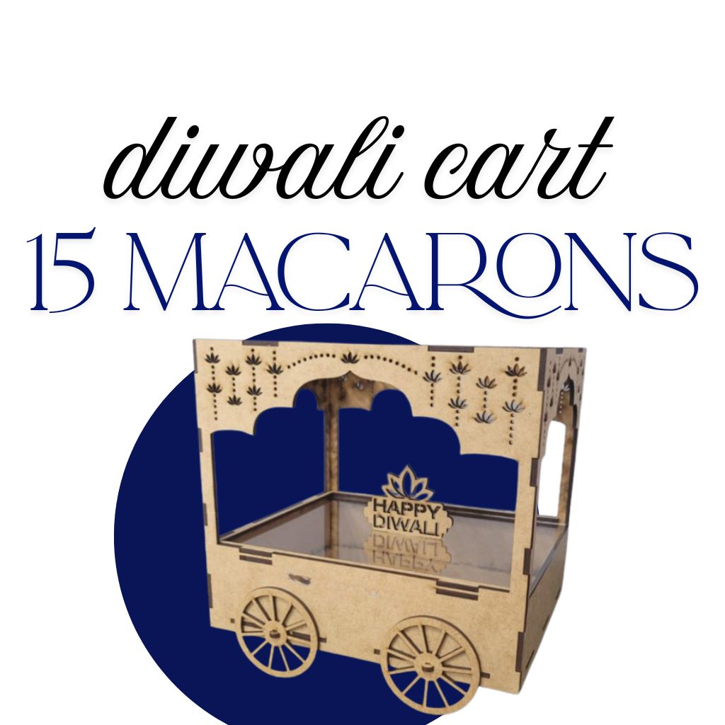 Showstopper Diwali Cart with 15 Macarons