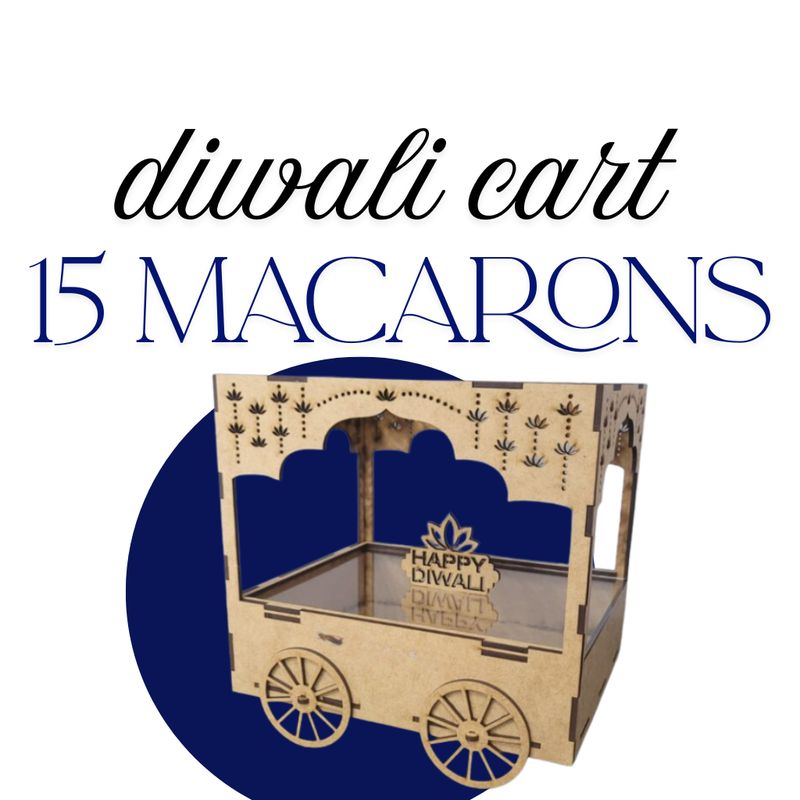 Showstopper Diwali Cart with 15 Macarons