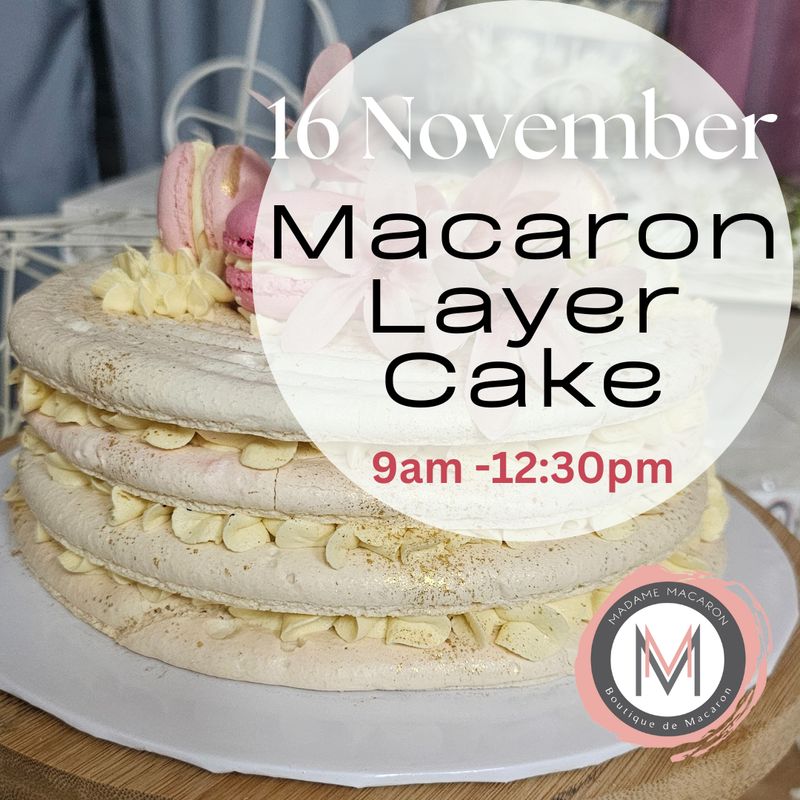 Macaron Layer Cake 16 November 2025