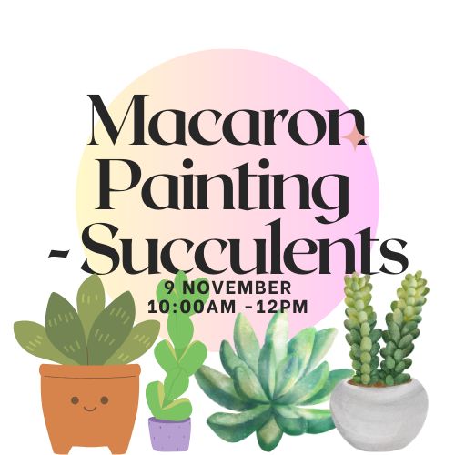 Macaron Painting 8 November 10am -12am