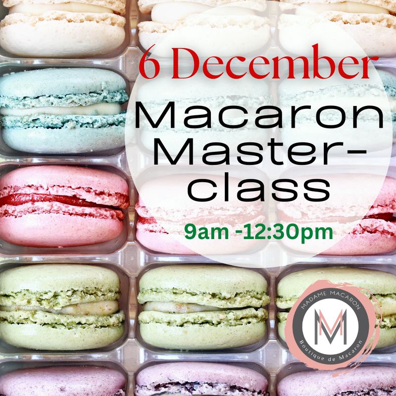 Macaron Masterclass 6 December 2025