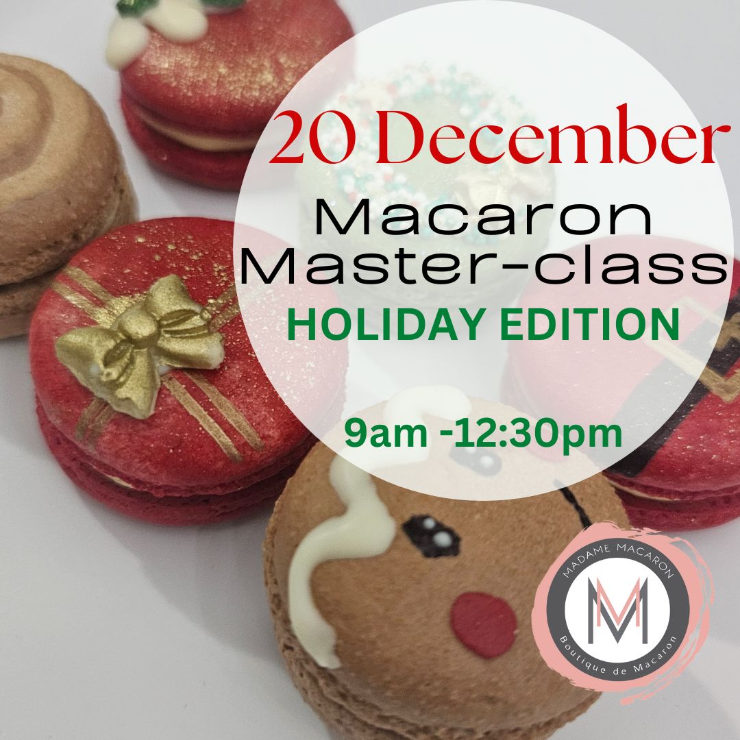 Macaron Masterclass- Holiday Edition 20 December 2025