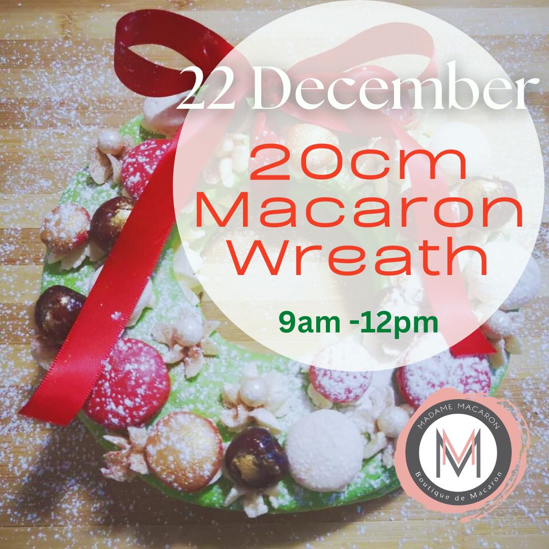 Macaron Wreath Class 22 December 2024