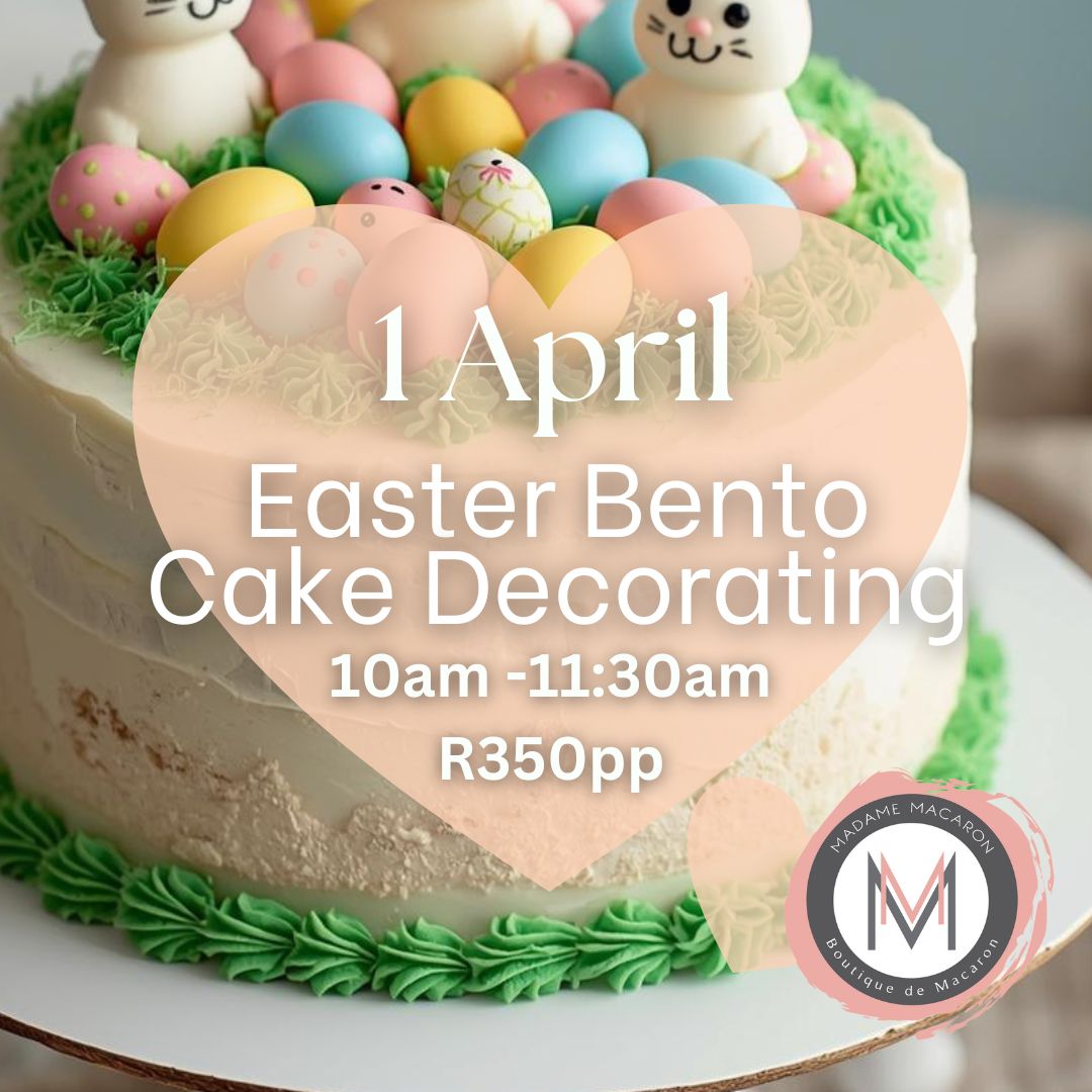 Easter Bento Cake Decorating