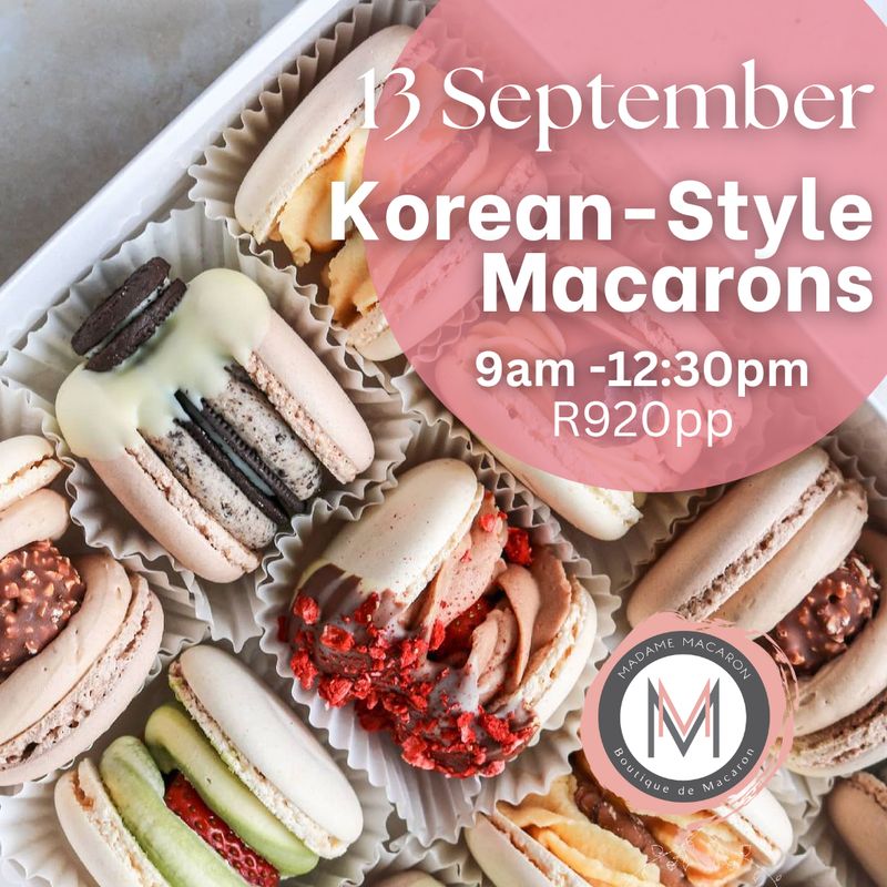 Korean-Style Macarons Korean-Style Macarons