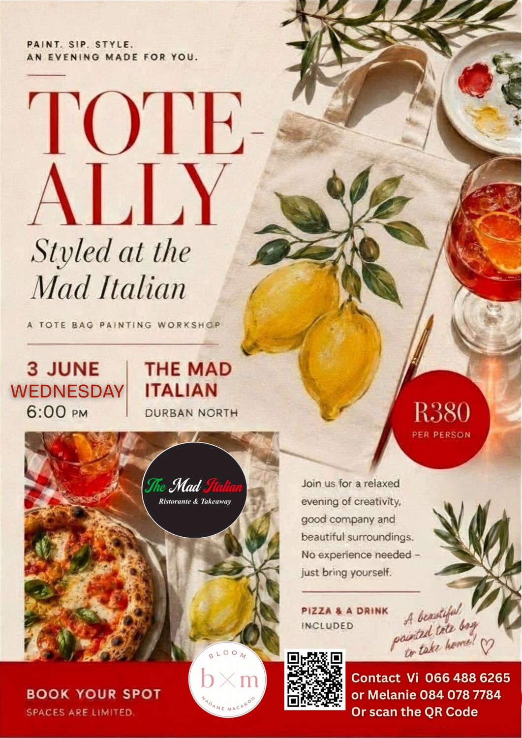 Tote-ally Styled at The Mad Italian 