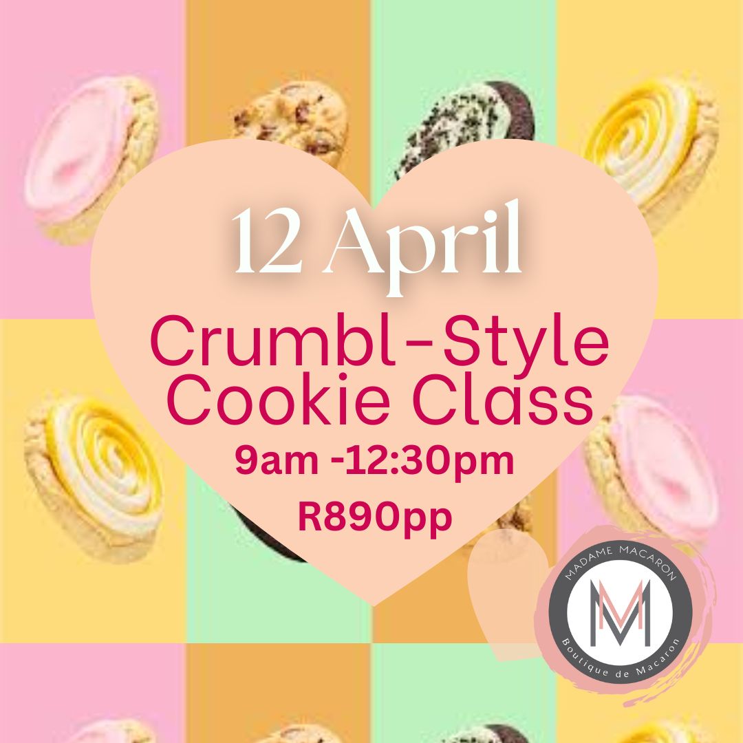 Crumbl Cookie Style Class 12 April 2026