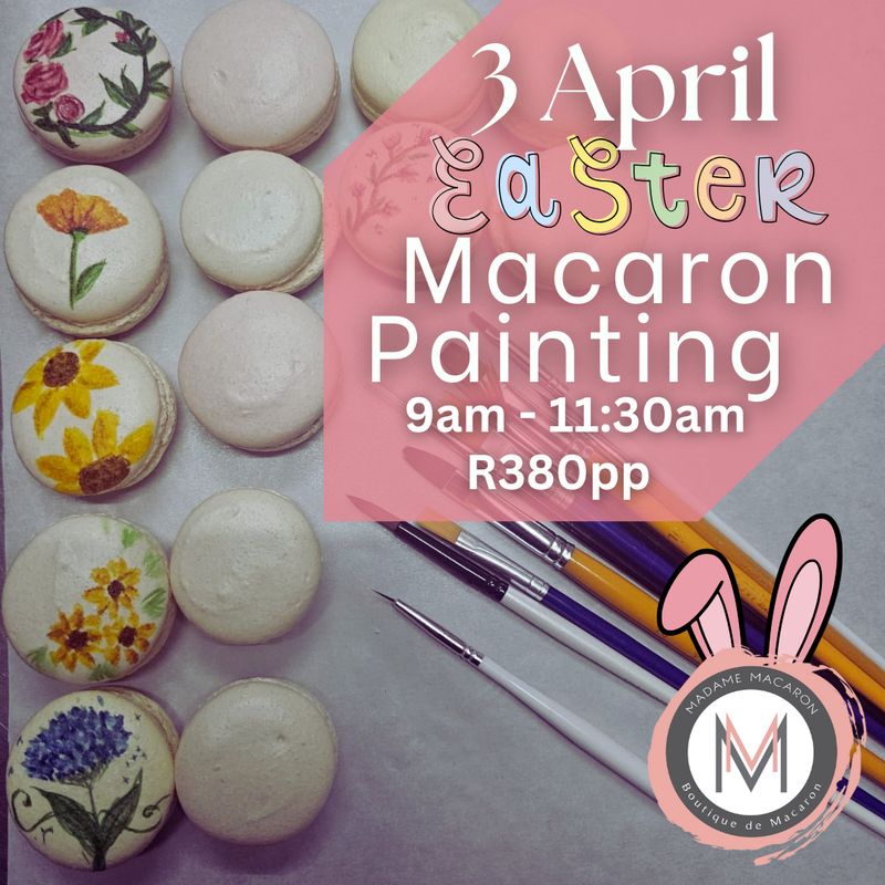 Easter Macaron Painting 3 April 2026