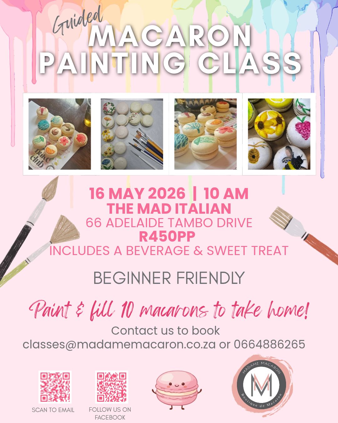 Macaron Painting Class 16 May 2026