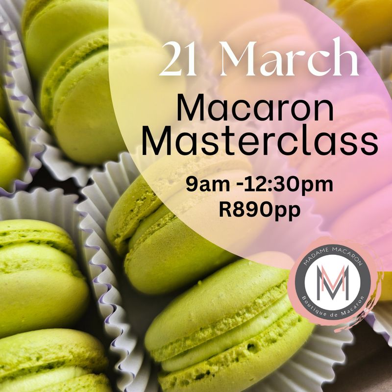 Macaron Masterclass 21 March 2026